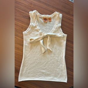 RARE! Gorgeous Cashmere Sweater Vest by Tory Burch Small